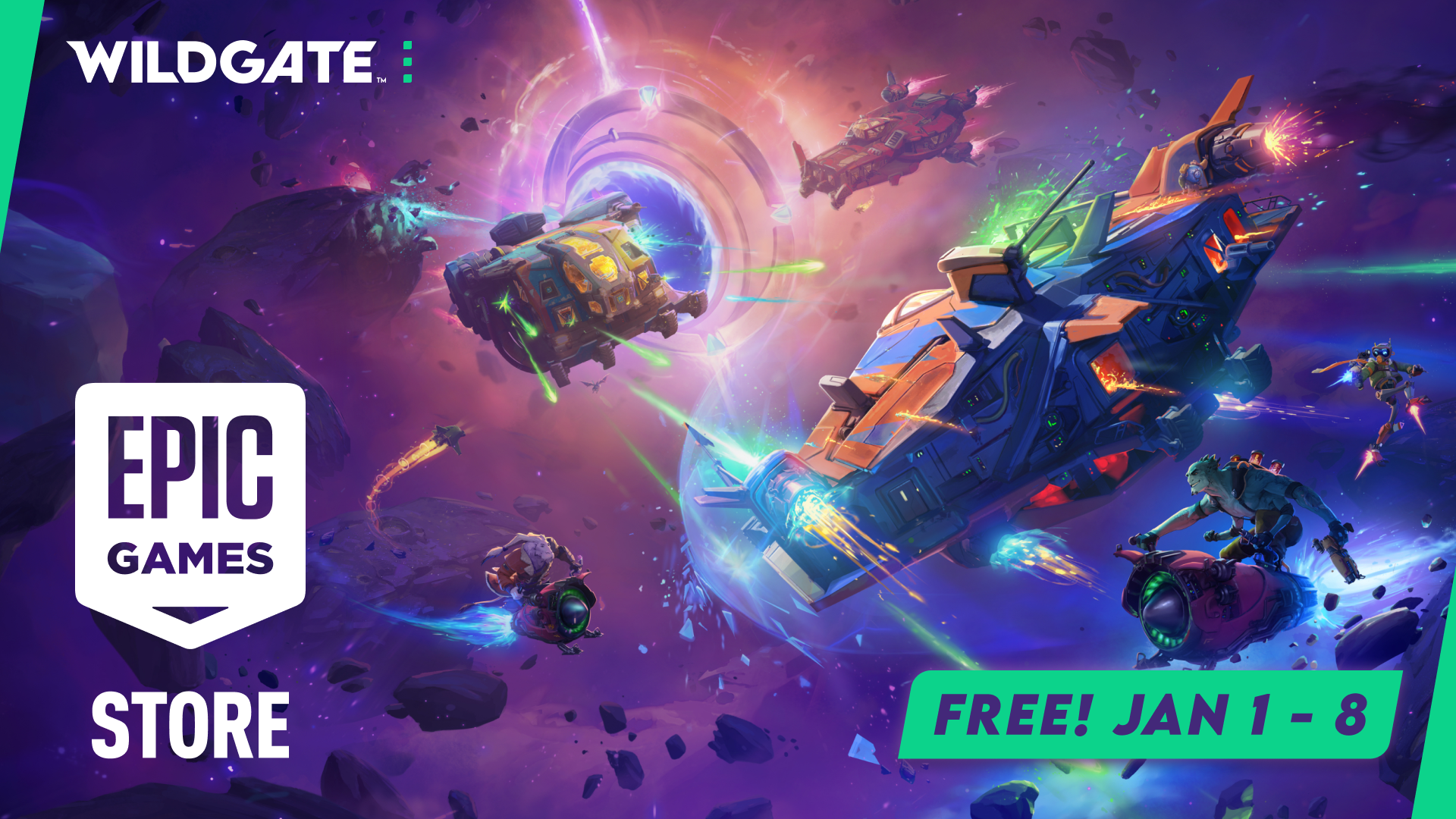 Get Wildgate for Free on Epic Store This Week!