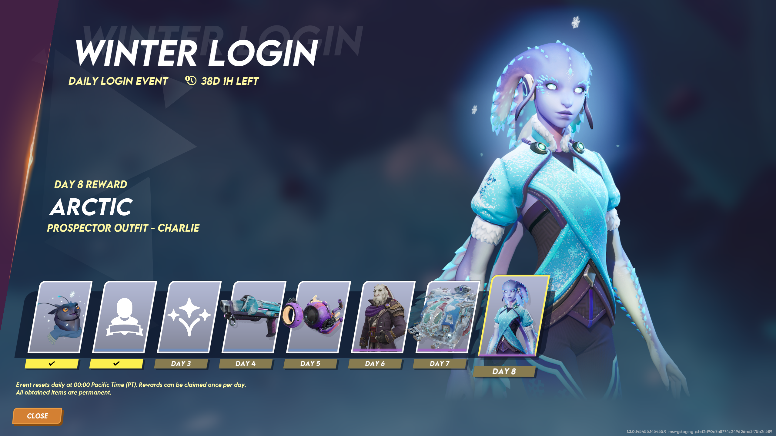 Winter - Login Adventure