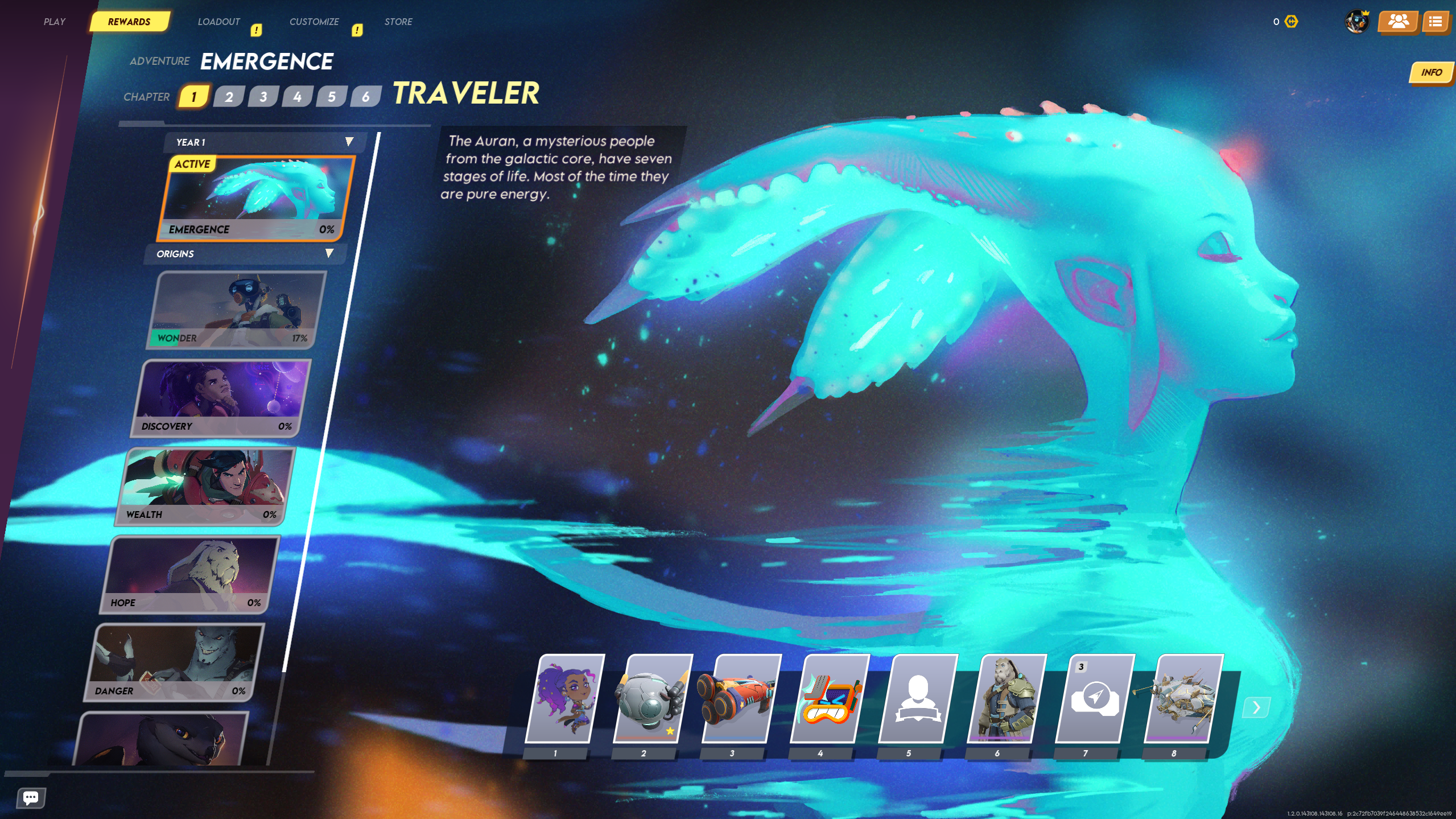 Emergence Rewards Track_Traveler