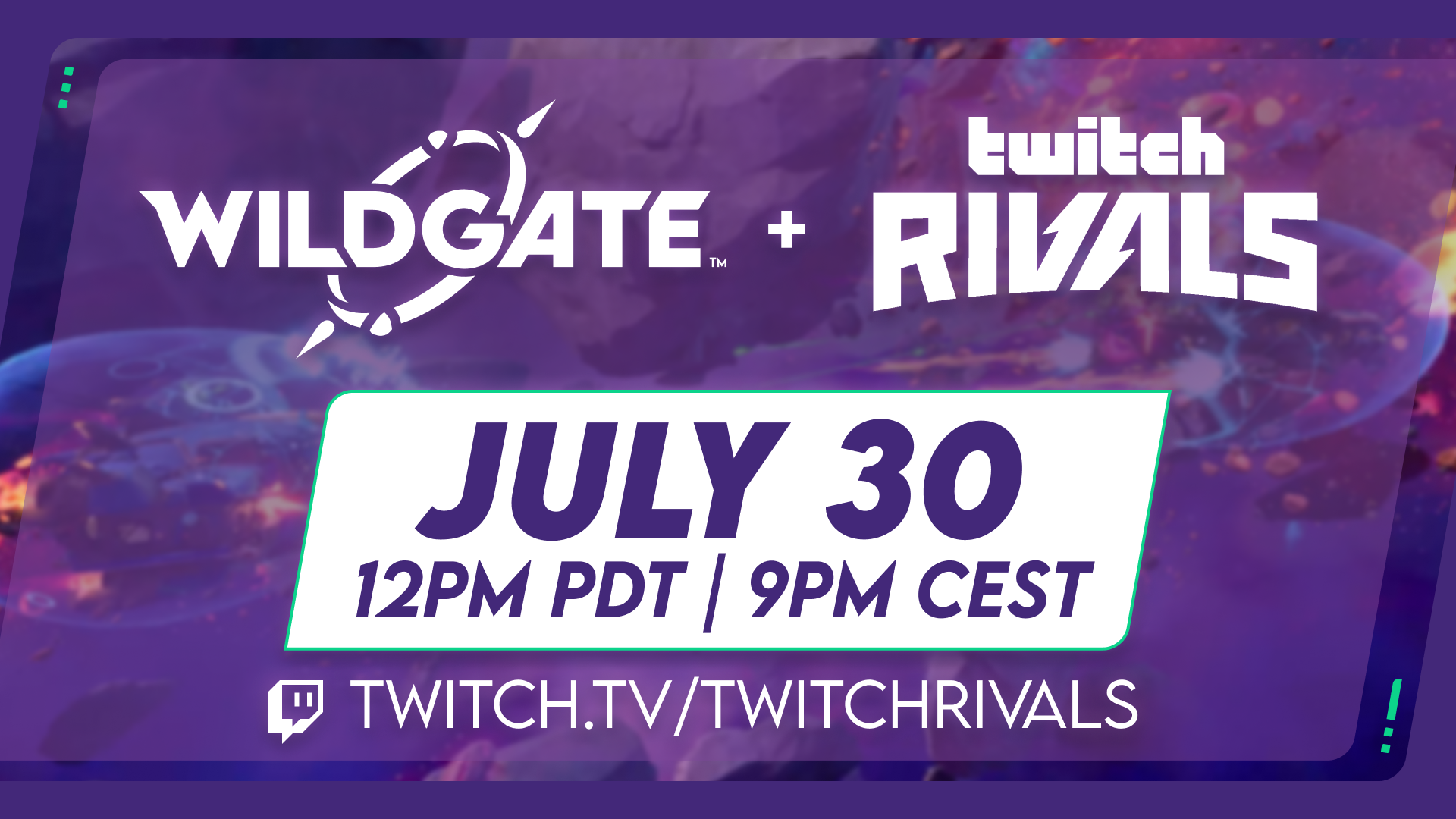 Wildgate Launch Party on Twitch Rivals